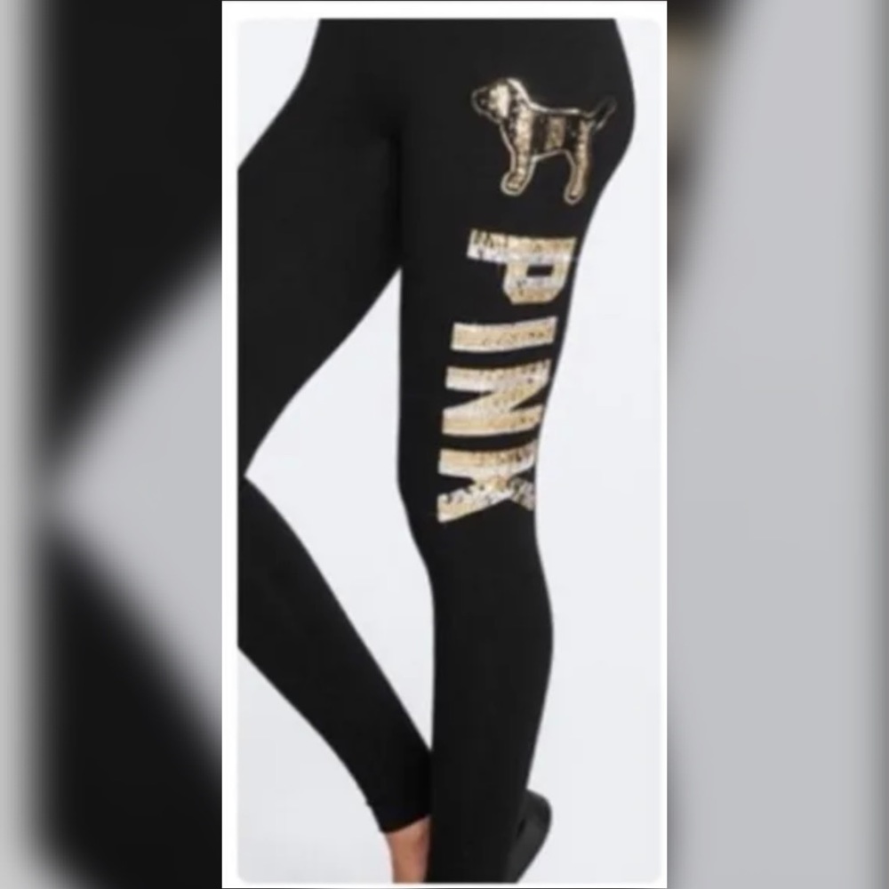 PINK BLING LEGGINGS
